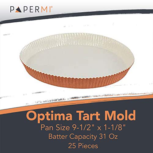 Optima Baking Pie Mold, (9-1/2" x 1-1/8") Cake