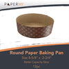 Load image into Gallery viewer, Round Paper Baking Pan 12pc  (8-5/8&quot; x 2-3/4&quot;)
