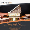 Paper Loaf Cake Pan 24pc,  6-1/4