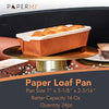 Paper Loaf Cake Pan 24pc ( 7