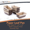 Load image into Gallery viewer, Paper Loaf Pan- 25pc  (4”x2”x2)