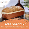 Paper Loaf Cake Pan 24pc ( 7
